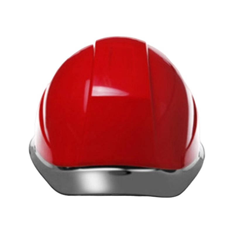 Casque de sécurité industriel bicolore avec bord transparent