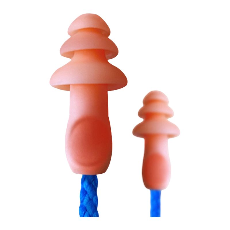 Bouchons d'oreilles en TPR filaires réutilisables pour arbre de Noël