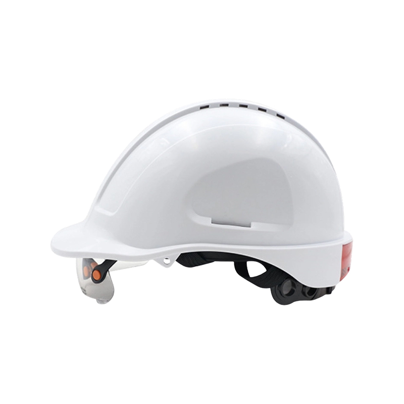 Casque à lunettes avec visière rétractable intégrée