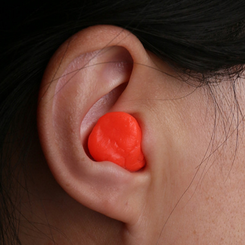 Bouchon d'oreille en silicone malléable
