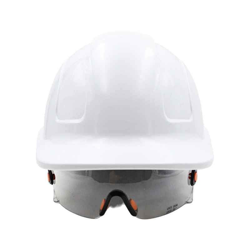 Casque à lunettes avec visière rétractable intégrée