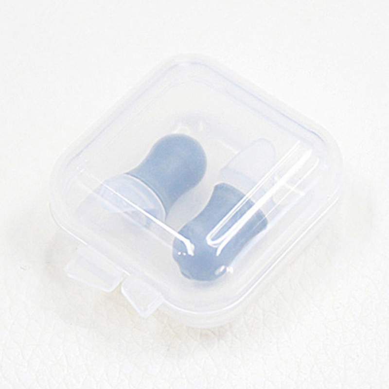 Bouchons d'oreilles réutilisables en silicone à réduction de bruit volant