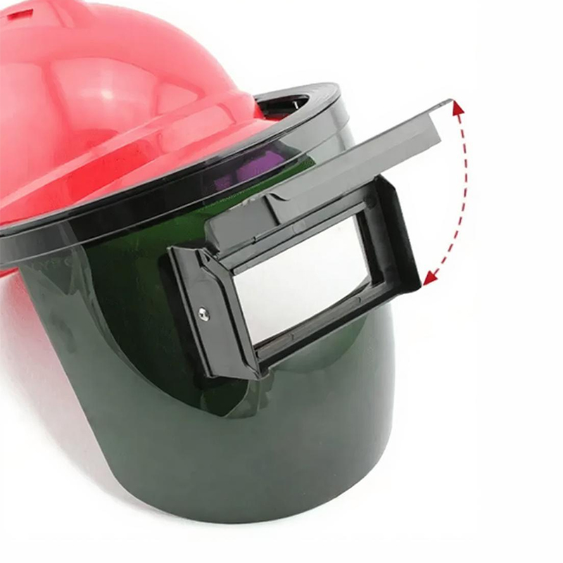 Masque de soudage à matage automatique monté sur casque