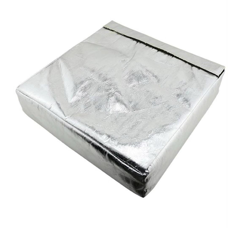 Coussin d'agenouillement pour soudage en feuille d'aluminium réfléchissant la chaleur