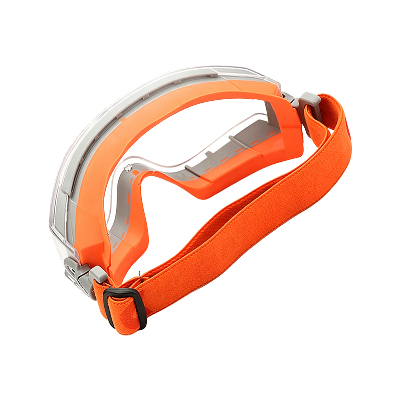 Lunettes de sécurité antibuée avec bandeau réglable en nylon
