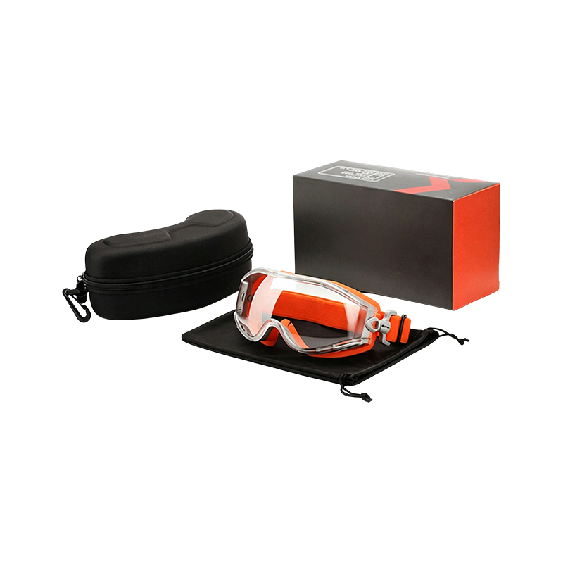 Lunettes de sécurité antibuée avec bandeau réglable en nylon