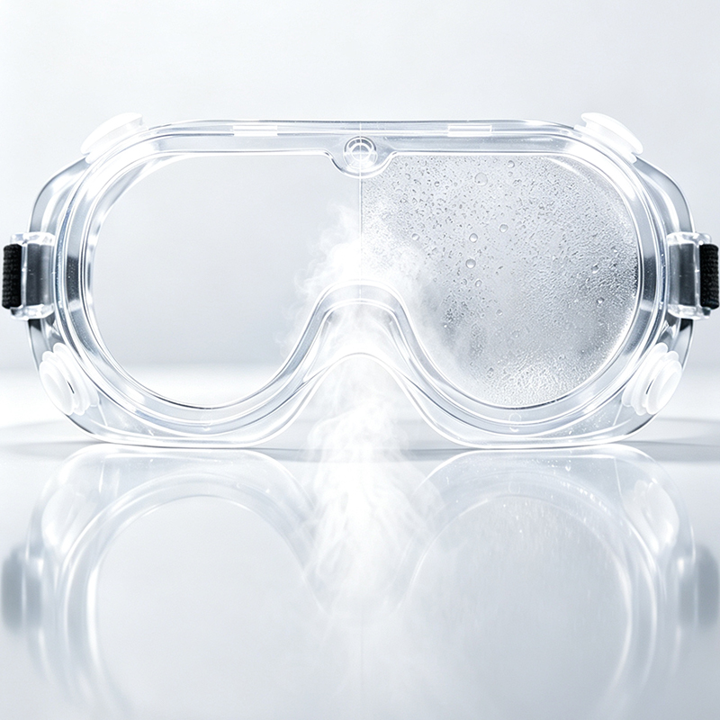 Lunettes de sécurité résistantes aux éclaboussures de produits chimiques