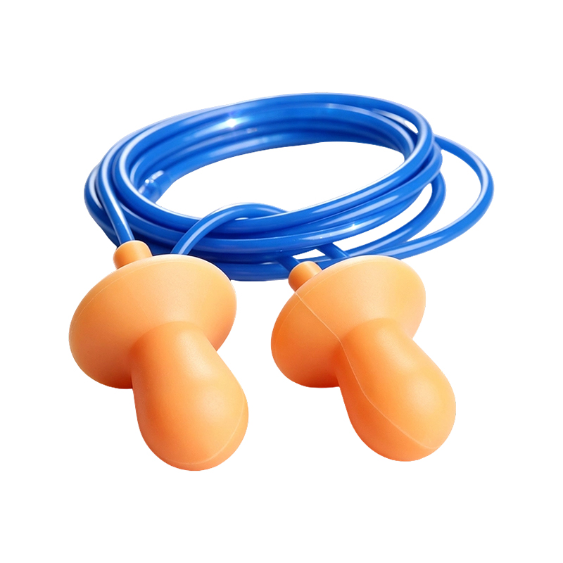 Bouchons d'oreilles réutilisables en forme de cloche en silicone à réduction de bruit