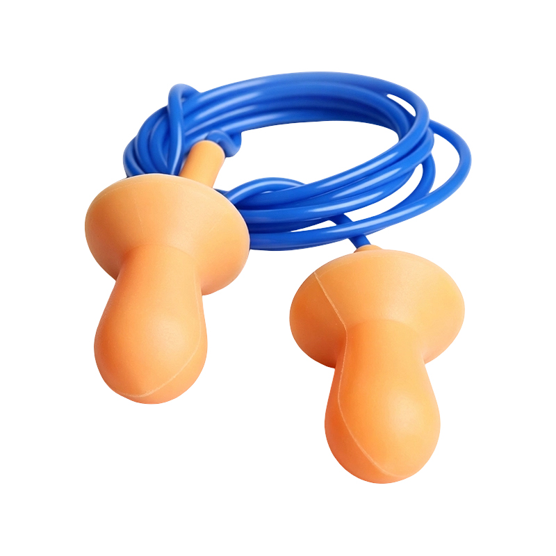 Bouchons d'oreilles réutilisables en forme de cloche en silicone à réduction de bruit