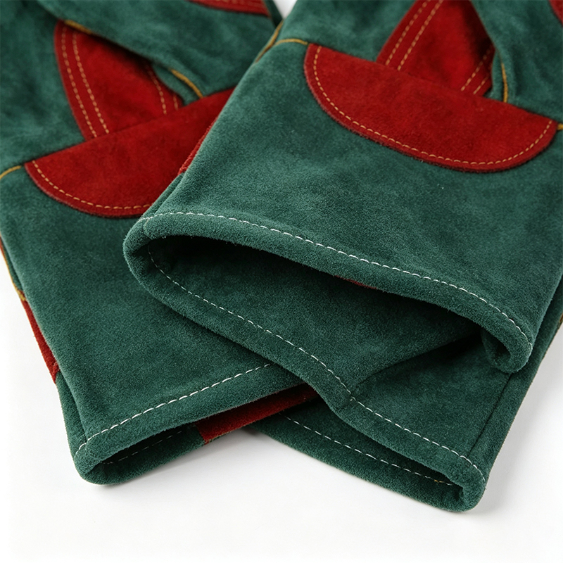 Gants de soudage en cuir de vache de qualité AB de qualité supérieure