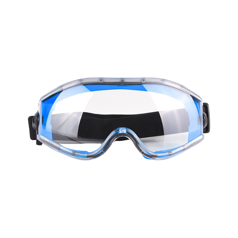 Lunettes de sécurité antibuée avec bandeau réglable en nylon