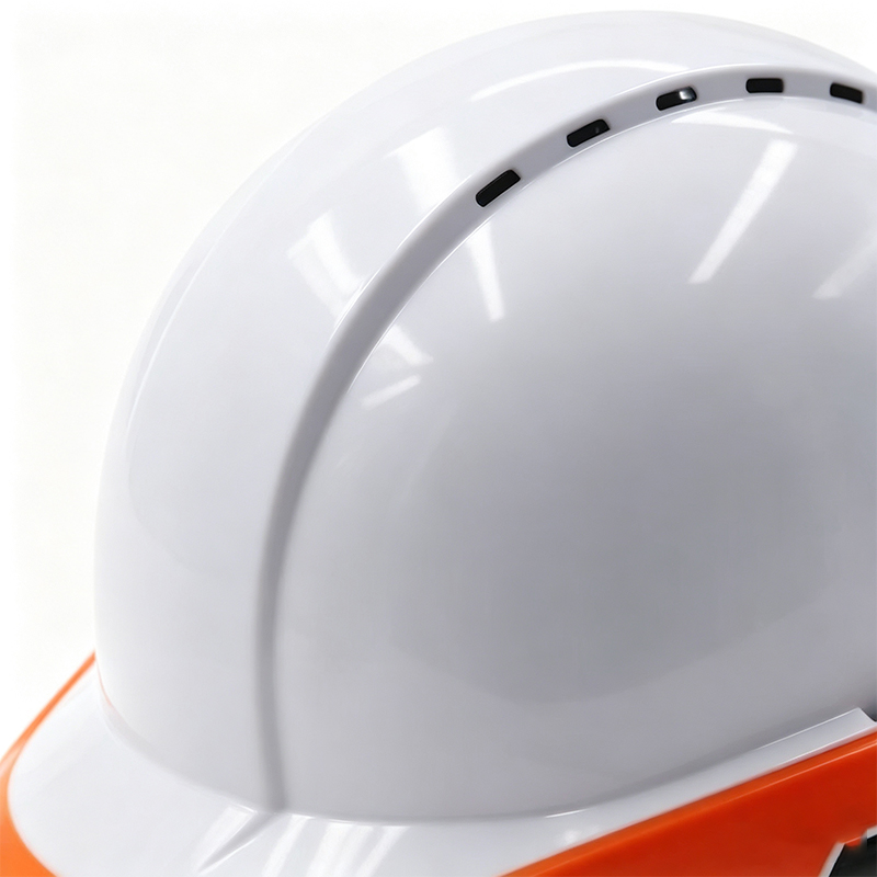 Casque de sécurité industriel fluorescent haute visibilité