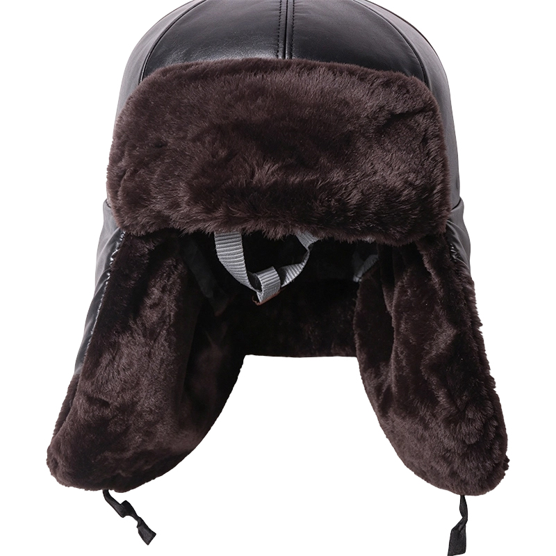 Casque de sécurité résistant au froid avec doublure en véritable laine et cachemire