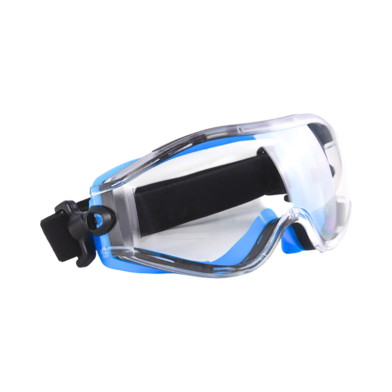 Lunettes de sécurité antibuée avec bandeau réglable en nylon