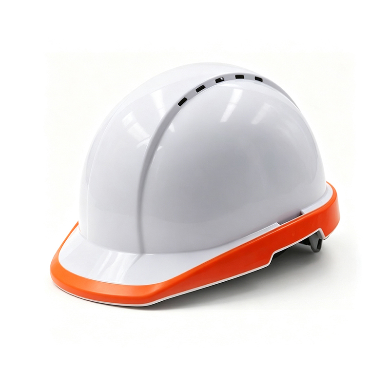 Casque de sécurité industriel fluorescent haute visibilité