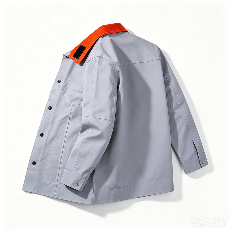 Combinaison de soudage du haut du corps en cuir de couleur originale