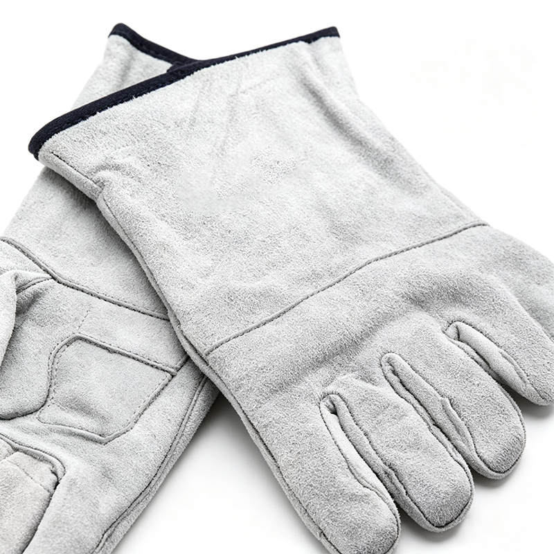 Gants de soudage en cuir de vache de couleur primaire
