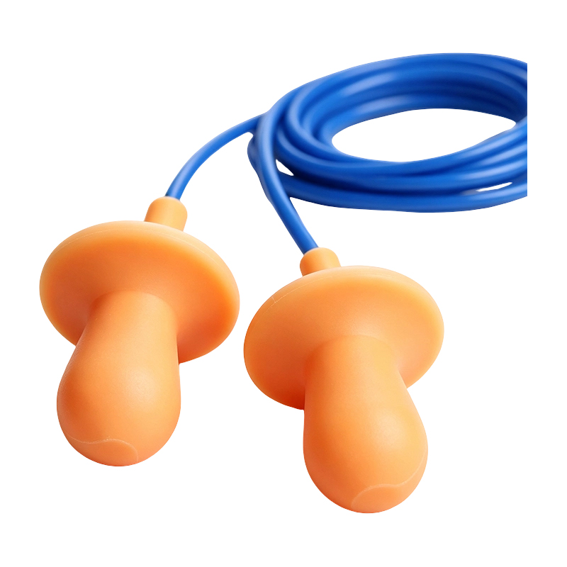 Bouchons d'oreilles réutilisables en forme de cloche en silicone à réduction de bruit