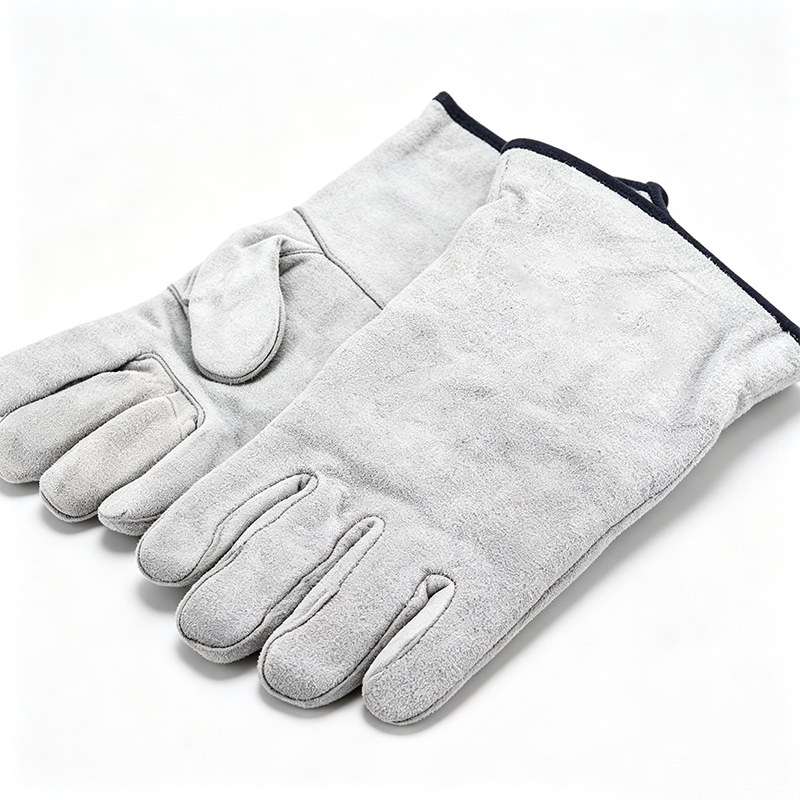 Gants de soudage en cuir de vache de couleur primaire