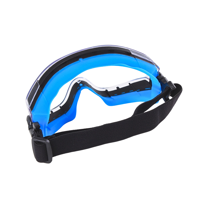Lunettes de sécurité antibuée avec bandeau réglable en nylon