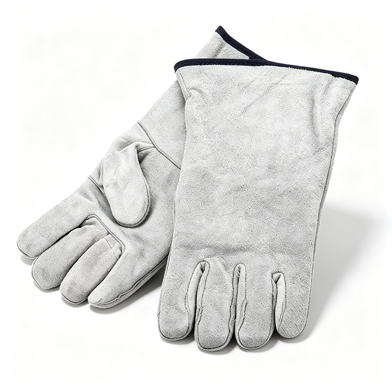Gants de soudage en cuir de vache de couleur primaire