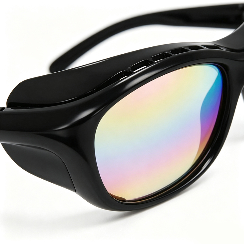 Lunettes de sécurité (verres aux couleurs magnifiques)
