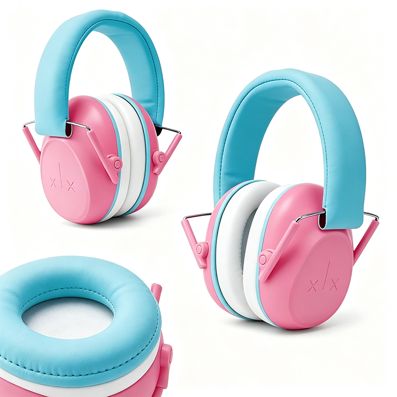 Cache-oreilles réglables à réduction de bruit pour enfants