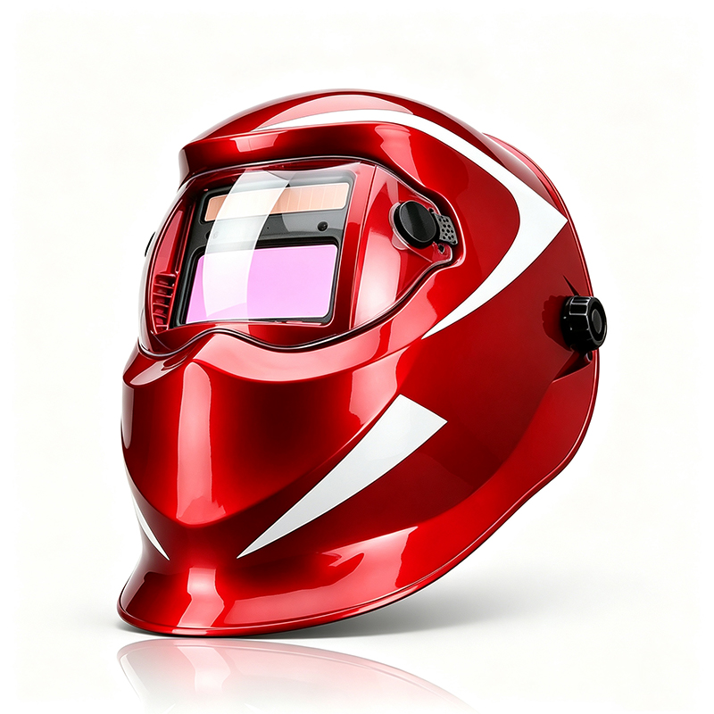 Casque de soudage numérique à obscurcissement automatique solaire avec commandes à écran tactile