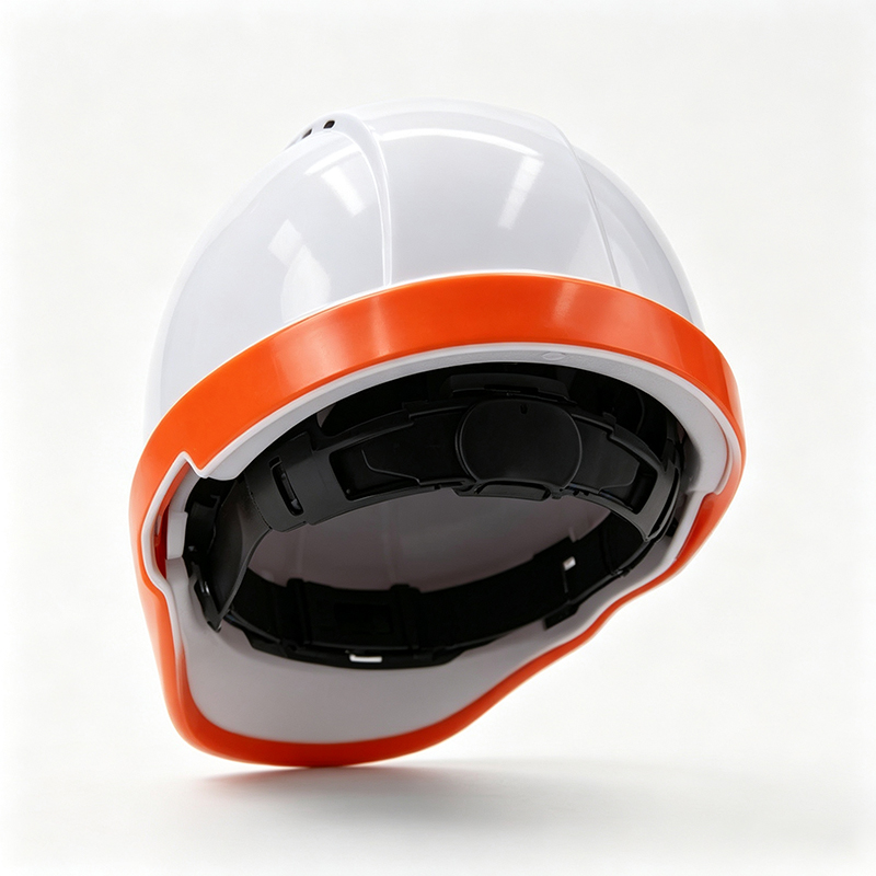 Casque de sécurité industriel fluorescent haute visibilité