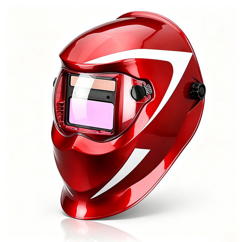 Casque de soudage numérique à obscurcissement automatique solaire avec commandes à écran tactile