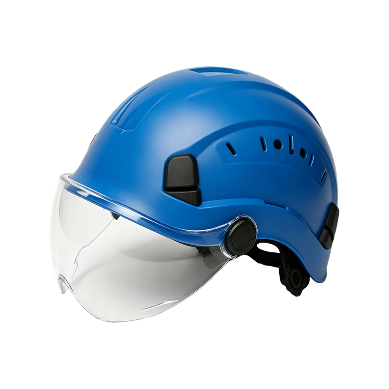 Casque à lunettes avec visière rétractable intégrée