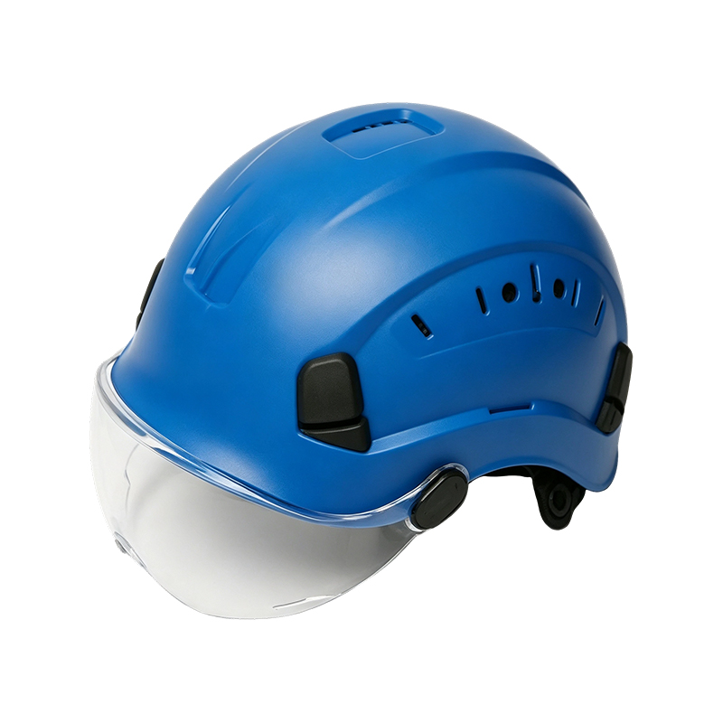 Casque à lunettes avec visière rétractable intégrée
