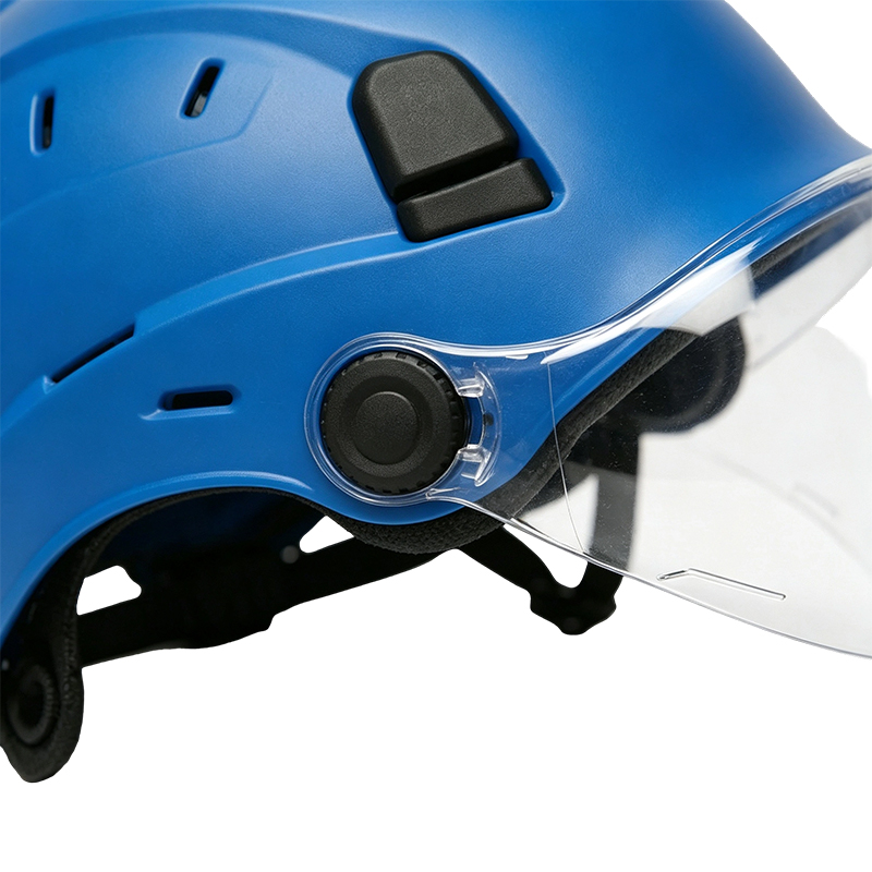 Casque à lunettes avec visière rétractable intégrée