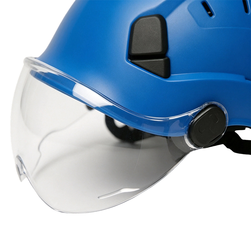 Casque à lunettes avec visière rétractable intégrée