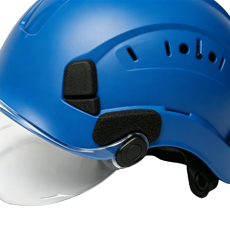 Casque à lunettes avec visière rétractable intégrée
