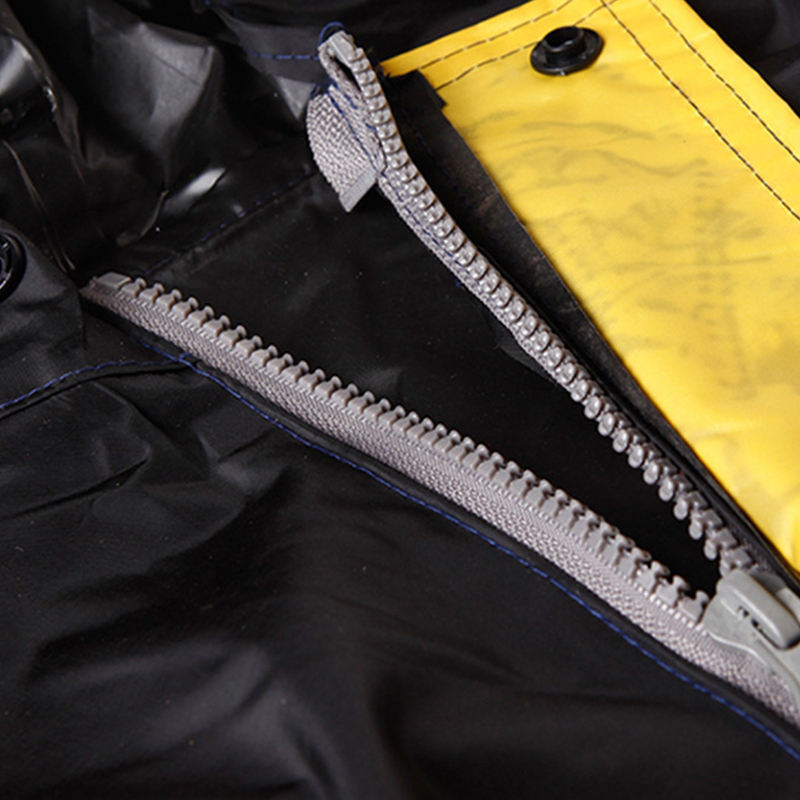 Imperméable de sécurité réfléchissant en PVC double couche