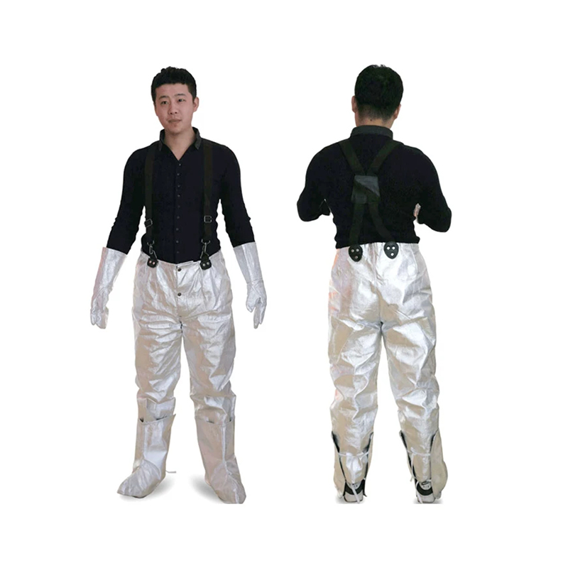 Ensemble de combinaison de protection contre la chaleur anti-rayonnement en aramide