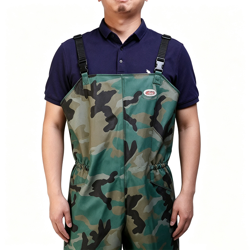 Waders de poitrine en bâche en PVC robuste