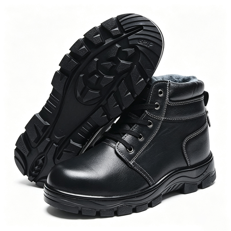 Chaussures de sécurité chaudes doublées de polaire