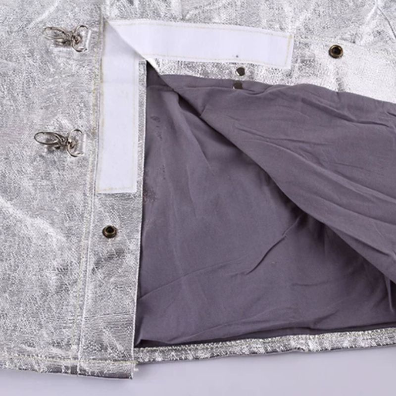 Ensemble de combinaison de protection contre la chaleur anti-rayonnement en aramide