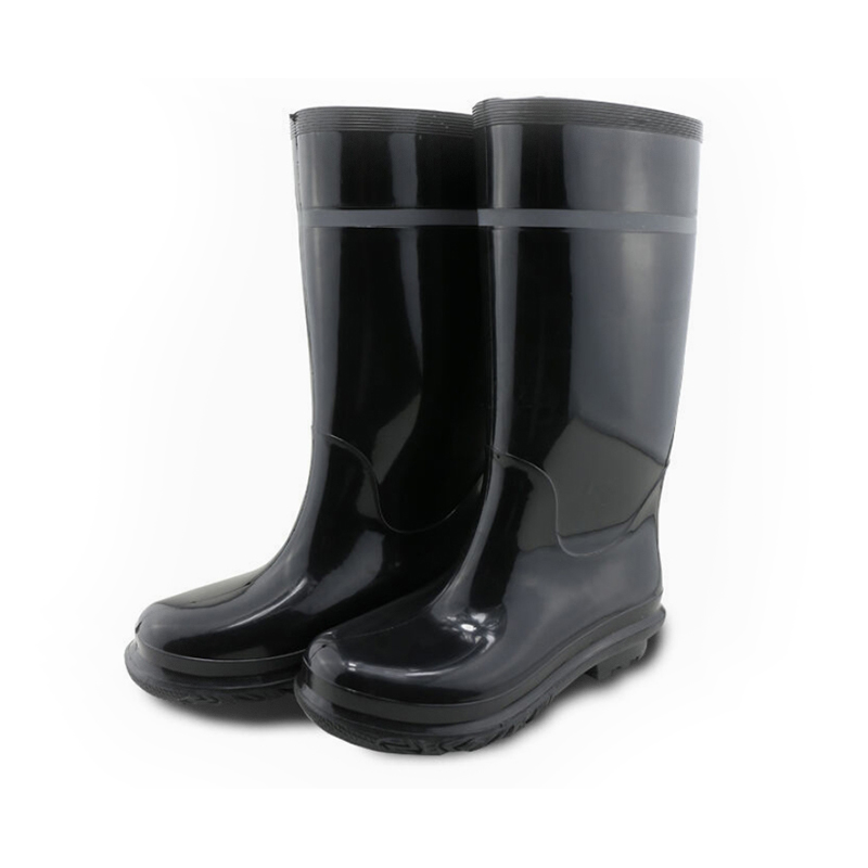 Bottes de pluie réfléchissantes en PVC haute visibilité