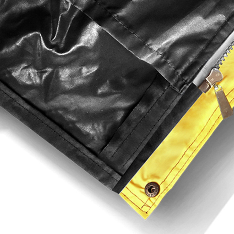 Imperméable de sécurité réfléchissant en PVC double couche