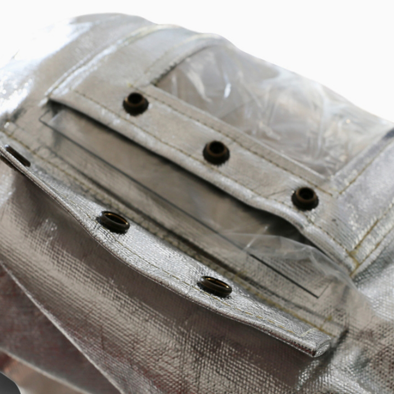 Ensemble de combinaison de protection contre la chaleur anti-rayonnement en aramide