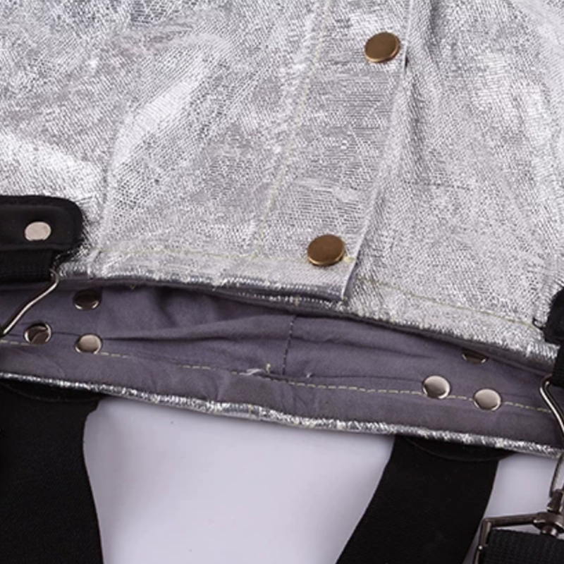 Ensemble de combinaison de protection contre la chaleur anti-rayonnement en aramide