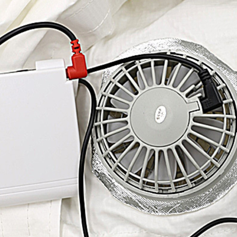 Kit de combinaison anti-abeilles et guêpes à refroidissement par air à double ventilateur