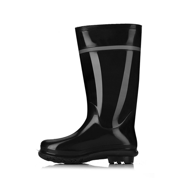 Bottes de pluie réfléchissantes en PVC haute visibilité