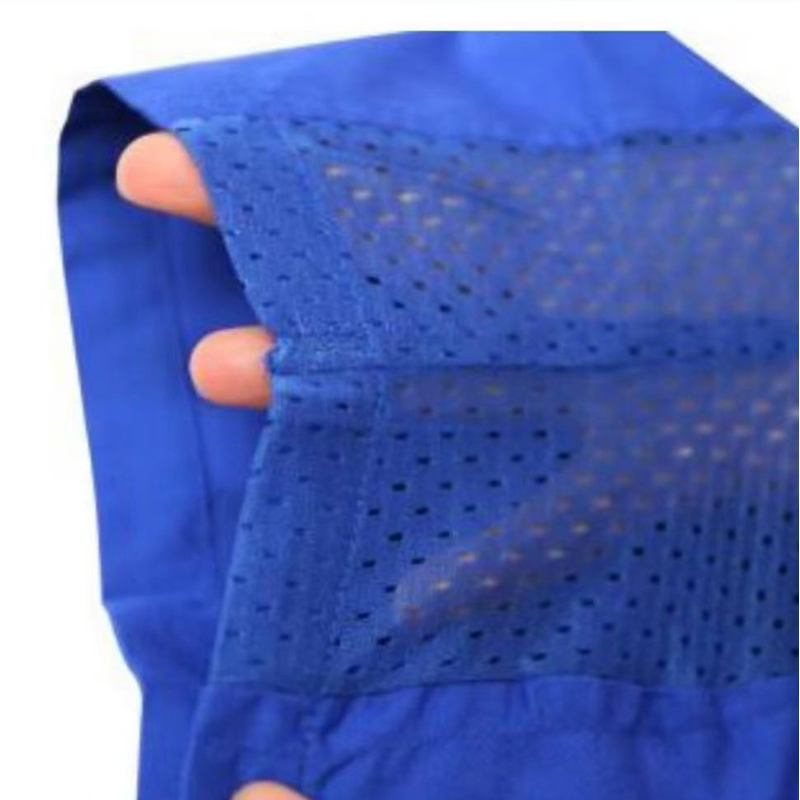 Ensemble de vêtements de travail d'été à manches courtes avec maille sous les bras
