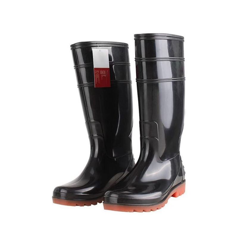 Bottes de pluie en PVC moulé par injection résistant aux produits chimiques