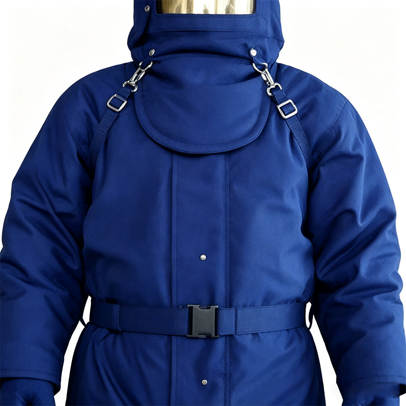 Kit de combinaison de protection contre l'azote liquide cryogénique