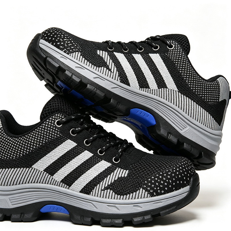 Chaussures de sécurité respirantes à embout en acier non tissé